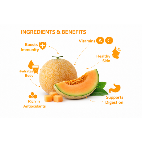 Taazamaati Muskmelon | Buy Fresh Premium Muskmelon Online - Image 2