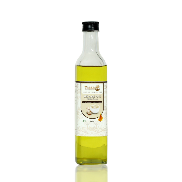 Taaza Maati Organics Sesame Oil (White Til Oil) – 100% Pure & Natural