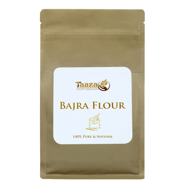 Taaza Maati Organics Bajra Flour – 100% Pure & Natural